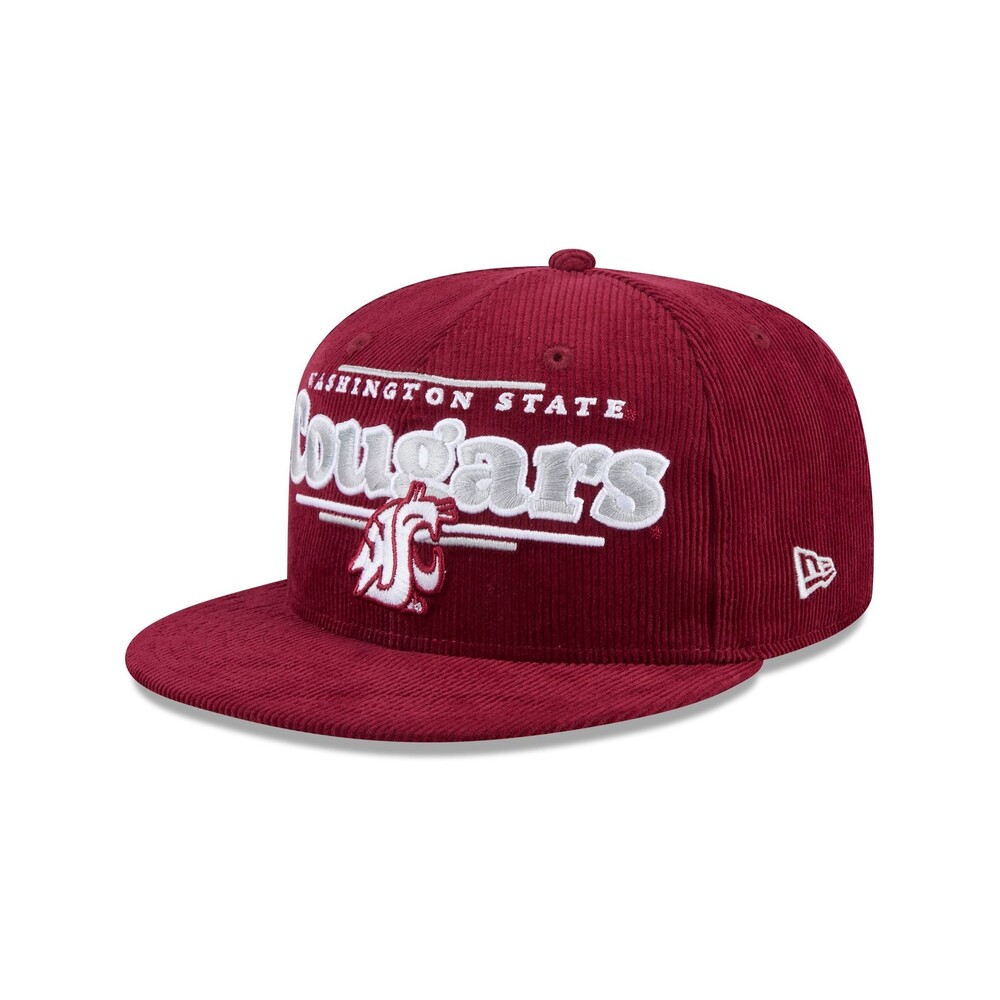 Washington State Cougars Throwback Display 9FIFTY Snapback Hat - One Size